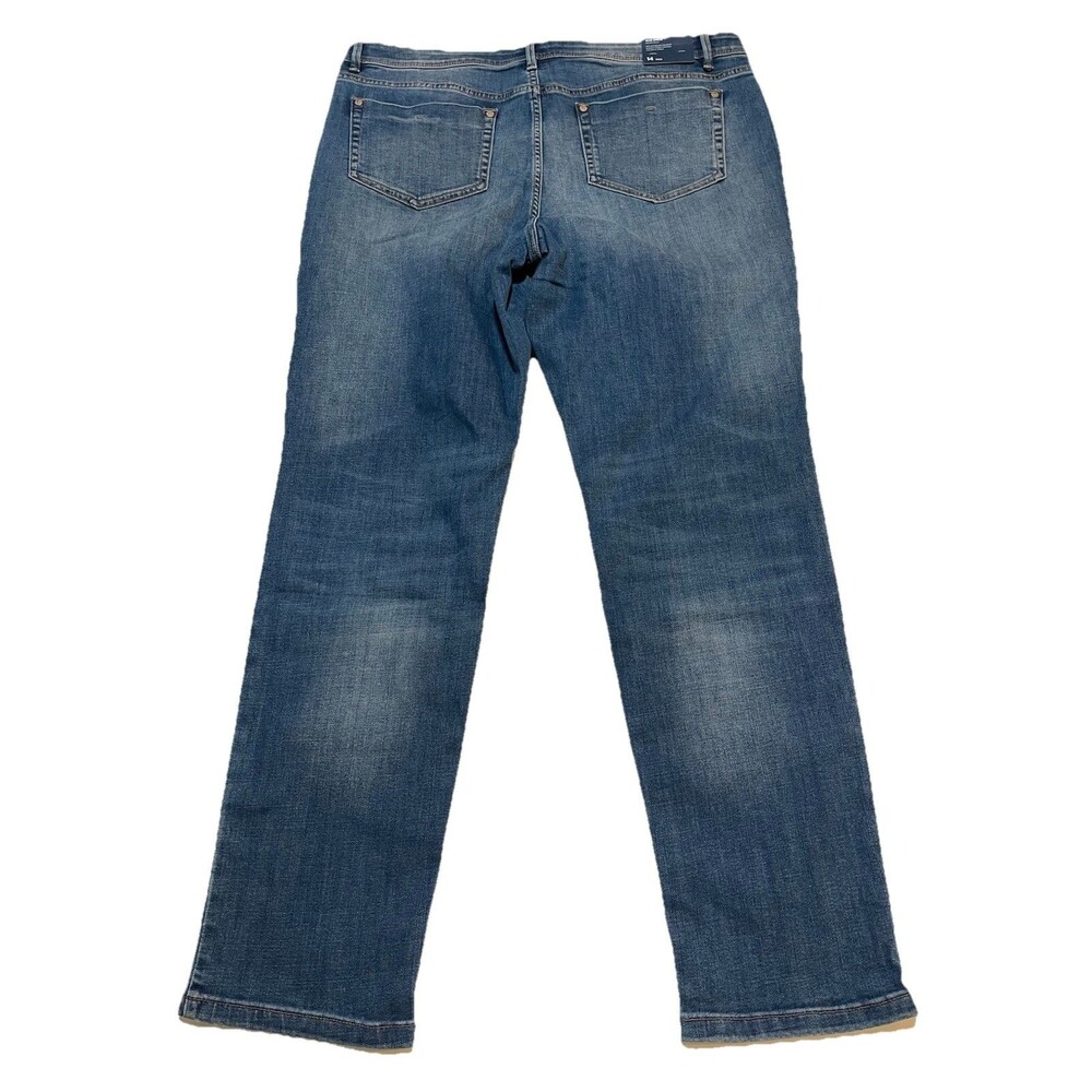 J Jill Denim Women’s Sz 14T Tall Authentic Fit Slim Ankle Stretch Jeans New NWT - Picture 7 of 8